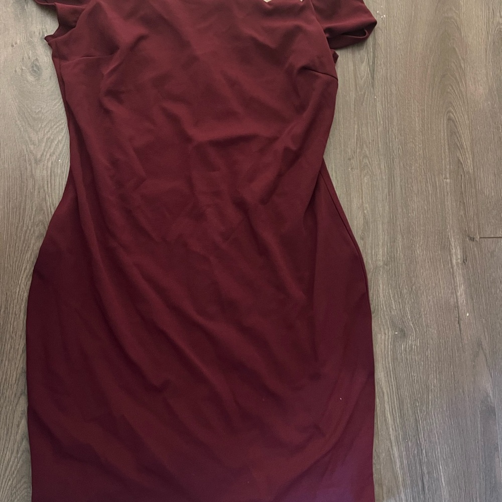 Premier Deep Red Mini Dress